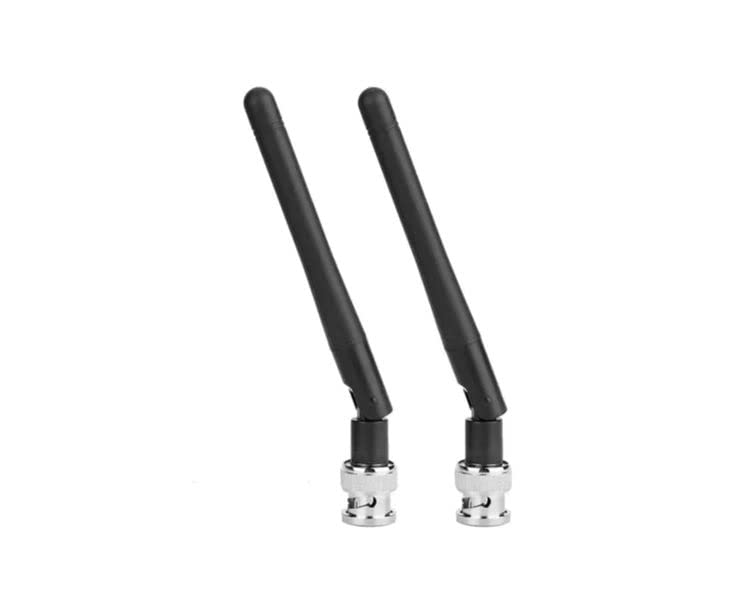 UHF BNC Male Replacement Antenna（2-Pack） for Sennheiser EW100 EW300 EW500 G3 SKM100 Wireless Microphone Mic Receiver,Slinkdsco