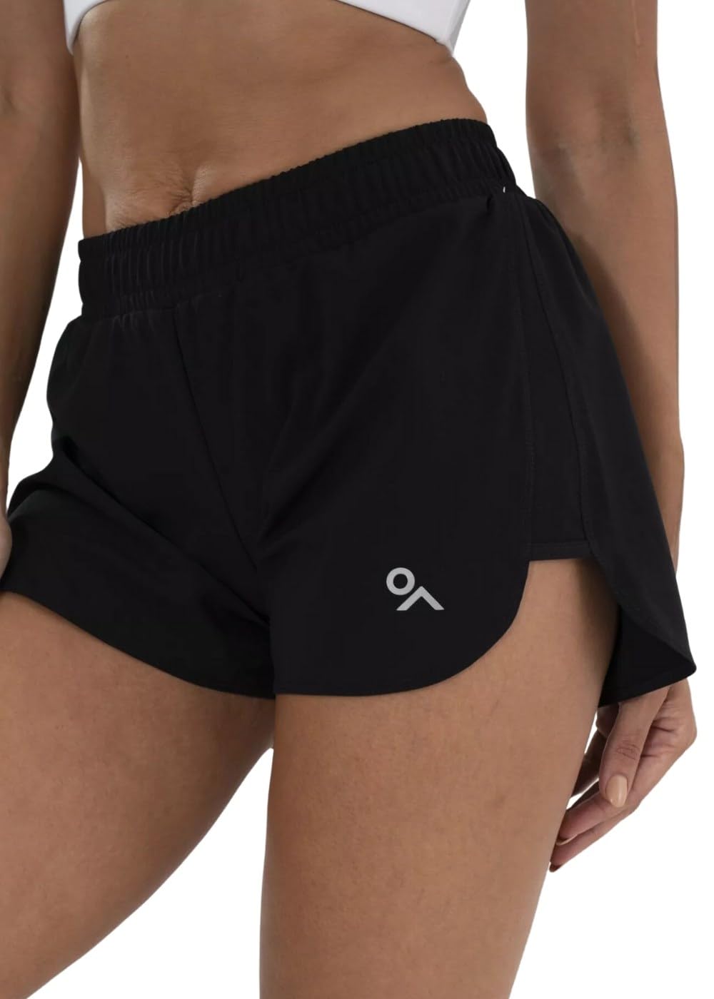 GYMCO | Women's Short StormBreaker - Sports Shorts with Sweat Technology, Shorts for Training. Black/Black