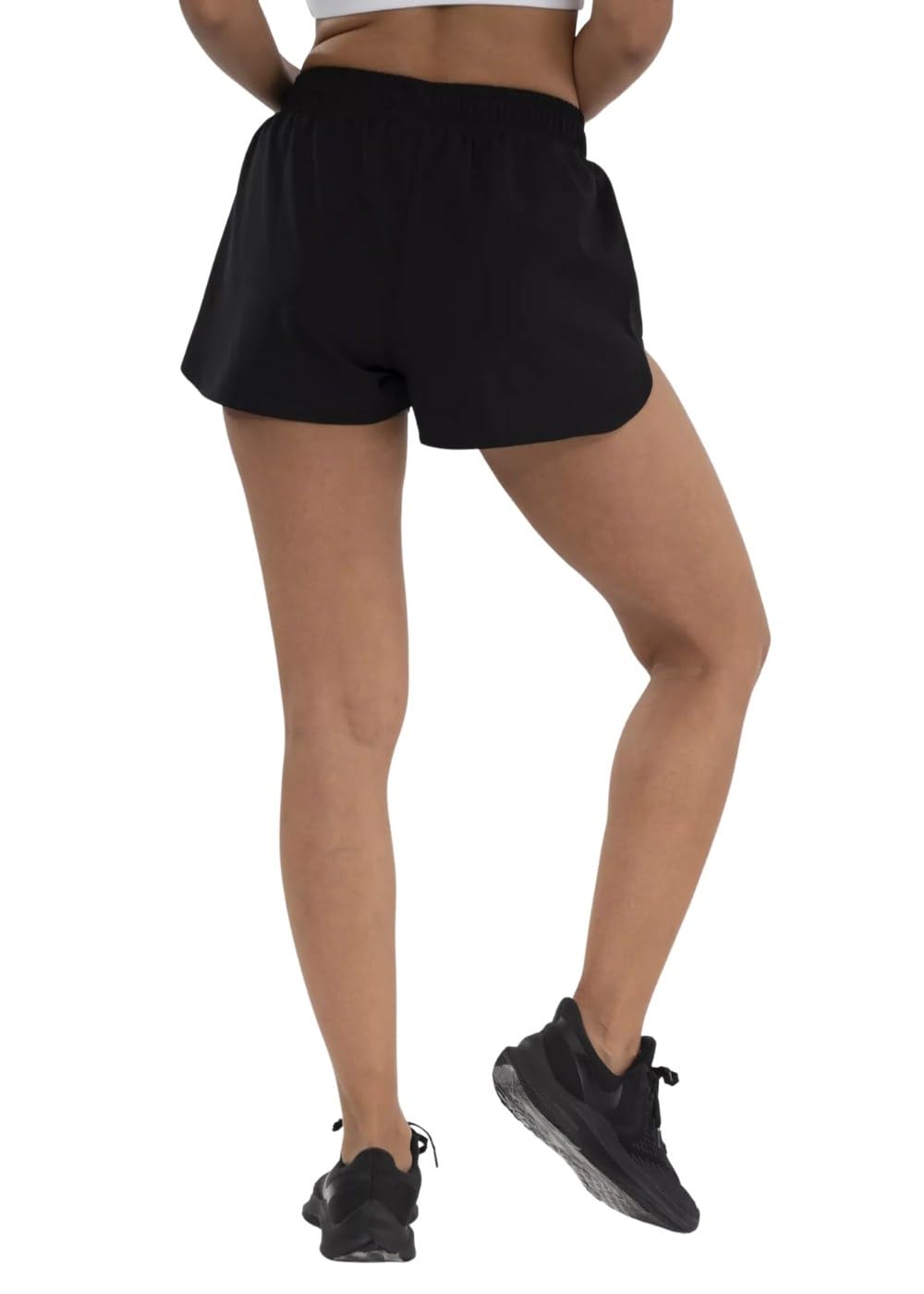 GYMCO | Women's Short StormBreaker - Sports Shorts with Sweat Technology, Shorts for Training. Black/Black