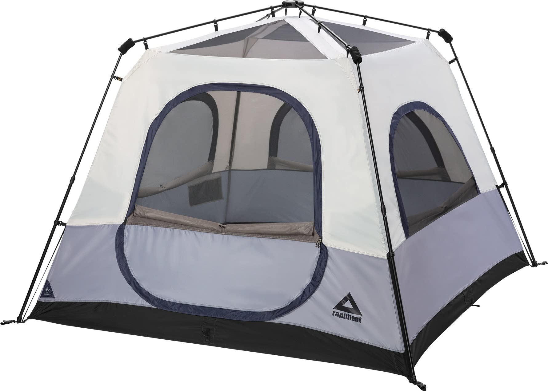 Caddis Rapid 4-Person Tent, Camping Gear for The Outdoors, Pop Up Tent for Camping, Rapid Tent Frame for Easy Setup, 4-Person Capacity Tents for Camping, (by Caddis Sports Inc.)