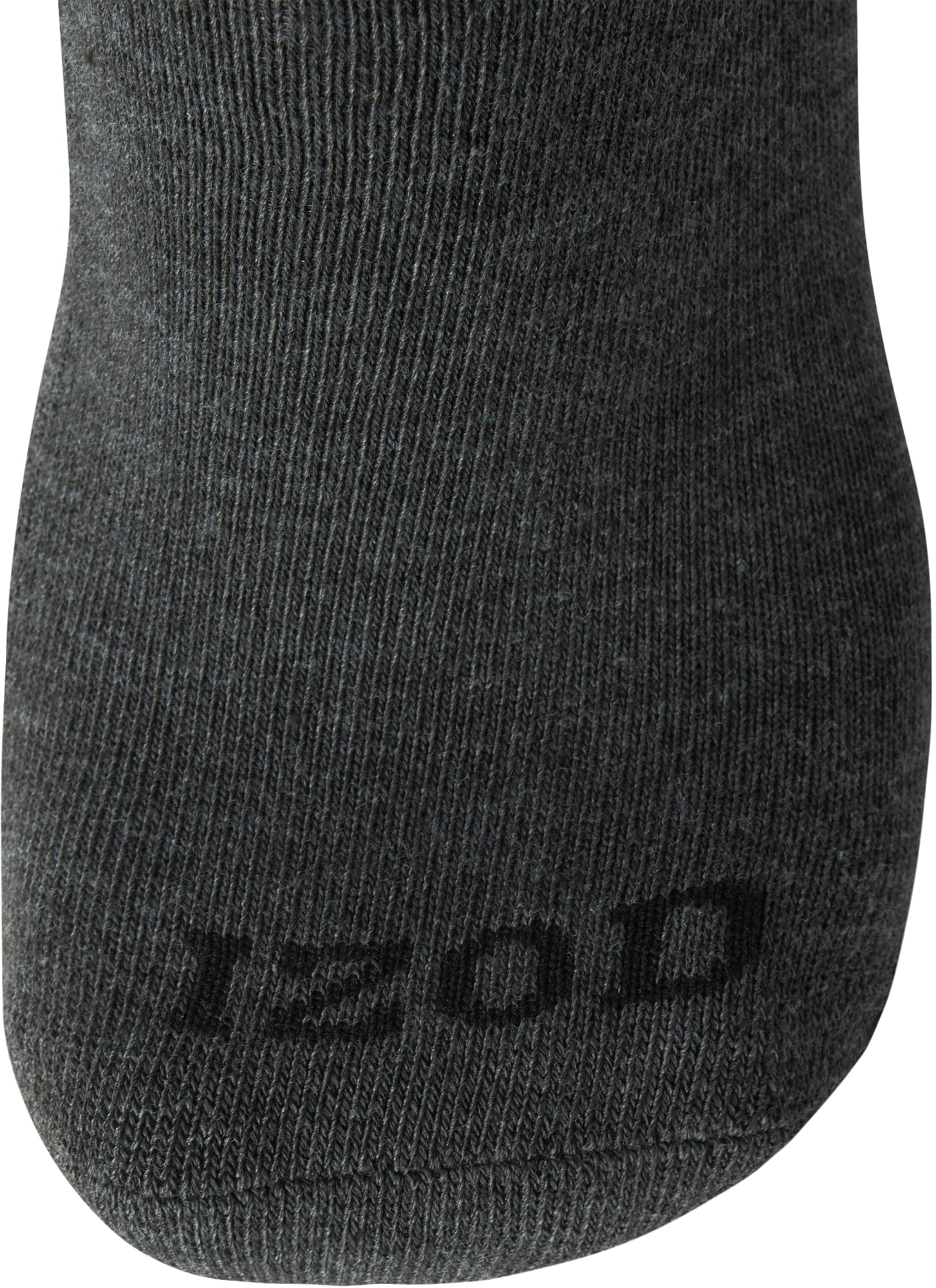 IZOD Men's Athletic Socks - Performance Cushion Quarter Socks (10 or 12 Pack), Size 6-12.5, Black/Grey (12Pk)