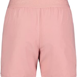 Calvin Klein Girls' Performance Running Shorts, Quick-Drying Mesh, Elastic Waistband & Pull-On Style, Rose Tan Tulip, 8-10