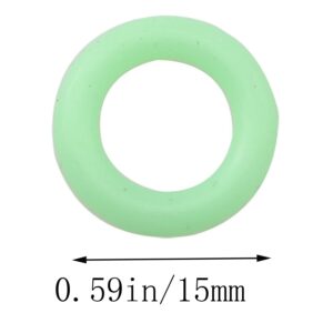 JCBIZ 30PCS Tents Accessories Tent Canopy Nail Ring Tent Stakes Ring Fluorescent Glow in The Dark Tent Ring Tent Nail Rings