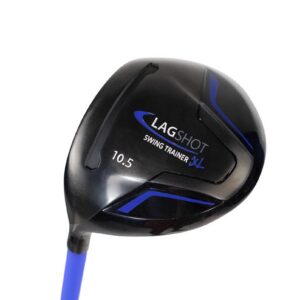 Lag Shot Golf XL Driver Swing Trainer (Left Handed) - Add Distance & Accuracy to All Your Drives. Golf Digest Editors' Choice “Best Swing Trainer” of The Year! #1 Golf Training Aid 2022 & 2023!