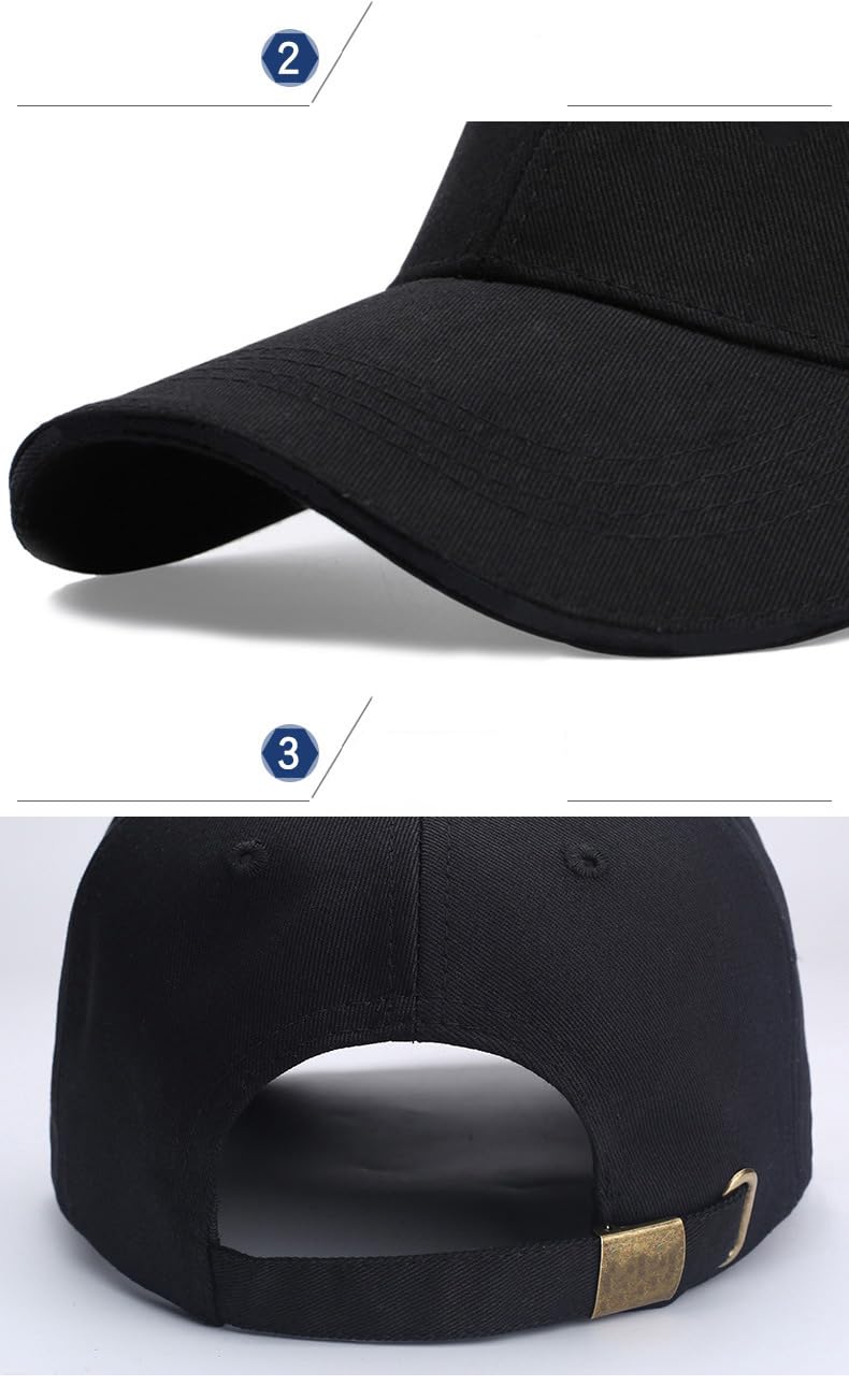 Anime Berserk Logo Cap Embroidery Dad Hat Adjustable Cotton Baseball Caps for Men Black