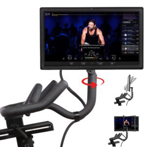 TFD The Pivot for Peloton Bikes + TFD Cell Phone Bike Mount - Expandable Sides Phone Holder for Bike | 360° Movement Monitor Adjuster - Easily Adjust & Rotate Your Peloton Screen | Peloton Accessories