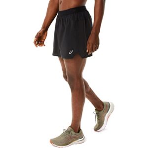 ASICS Men's Road 5IN Short Running Apparel, M, Performance Black