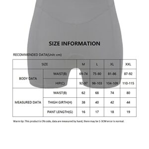 JEPOZRA Women's Cycling Underwear with Padding Cycling Shorts for Women Workout Shorts for Road Bikes,Horseback Riding