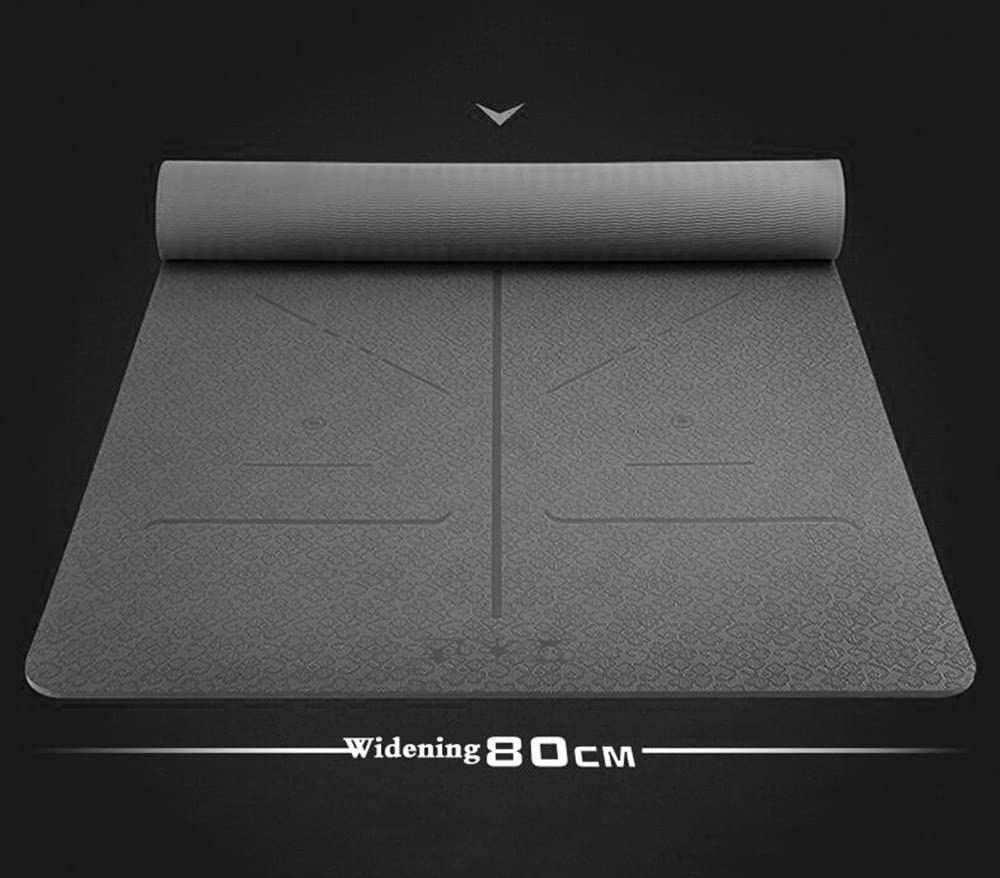 Workout Mat For Home Ergonomic 3D Non Slip Design Widening Thickening Long Multiple Colors To Choose From Yoga Mat For Men Women With Carrying Strap /929