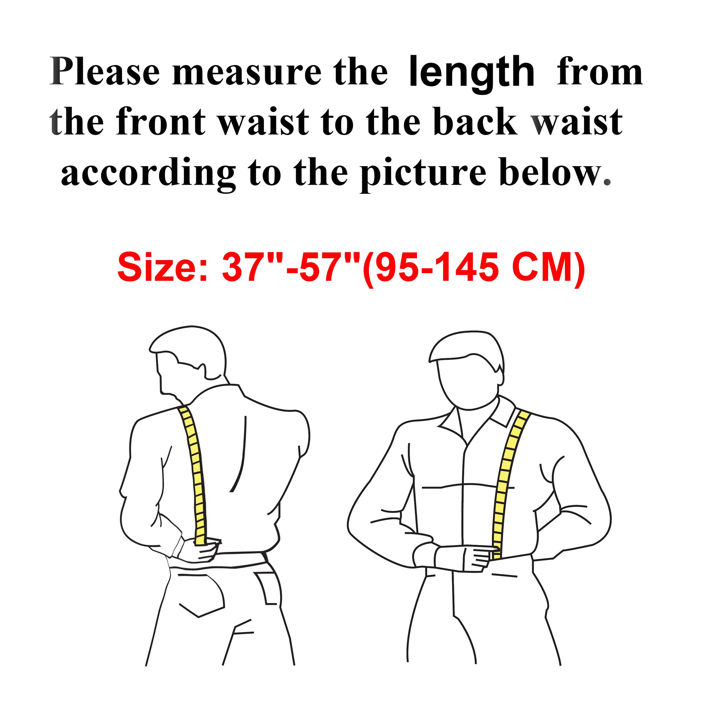 PAHVRION Y Back Hidden Suspenders for Men, Invisible Suspender for Untucked Men Adjustable Under the Shirt Suspenders