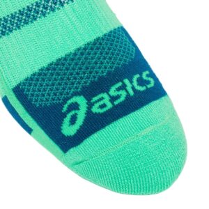 ASICS Unisex SPEED NO SHOW 2P SOCKS Training Accessories, M, DEEP SEA TEAL