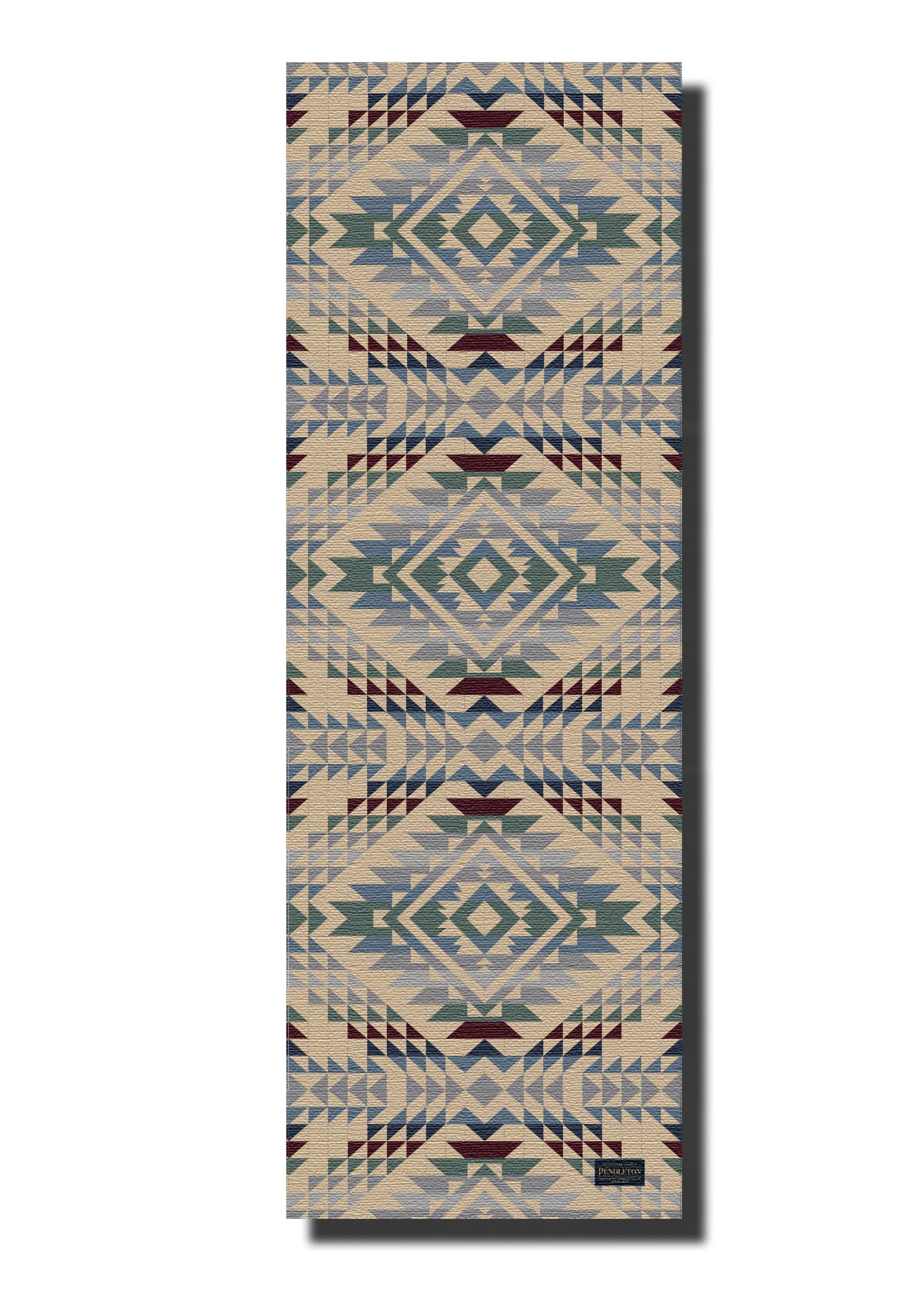 Pendleton x Yune Yoga 5mm PER Yoga Mat Premium All Purpose Exercise and Fitness Mat, Eco-Friendly, Extra Thick, Non-Slip, Anti-Tear (Smith Rock)…