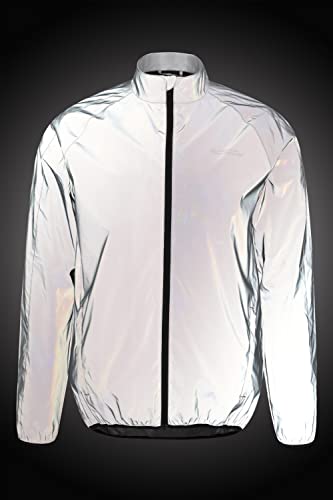 Mountain Warehouse 360 Reflective Mens Jacket II Silver X-Large