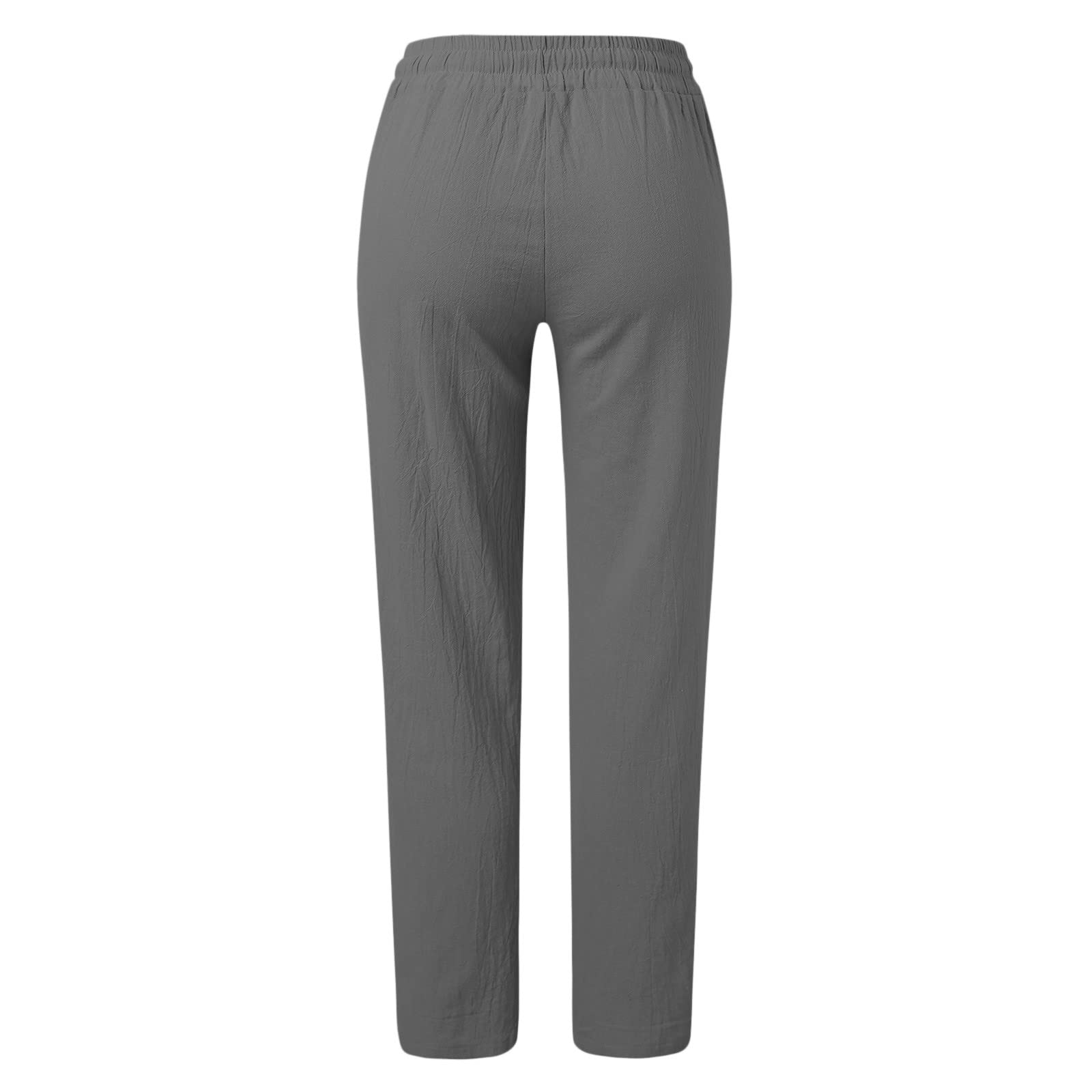 Qwent Tan Dress Pants for Women Business Casual Wide Leg Yoga Pants High Waisted Tie Knot Joggers Plus Size Sweatpants