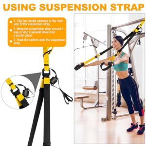 Resistance Training Kit, 2 Adjustable Bodyweight Resistance Bands with Handles + 1 Door Anchor + 5 Resistance Loop Bands for Working Out Hold up to 600 lbs Home Gym Equipment