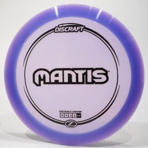 Discraft Mantis (Z Line) Fairway Driver Golf Disc, Pick Weight/Color [Stamp & Exact Color May Vary] Yellow 170-172 Grams