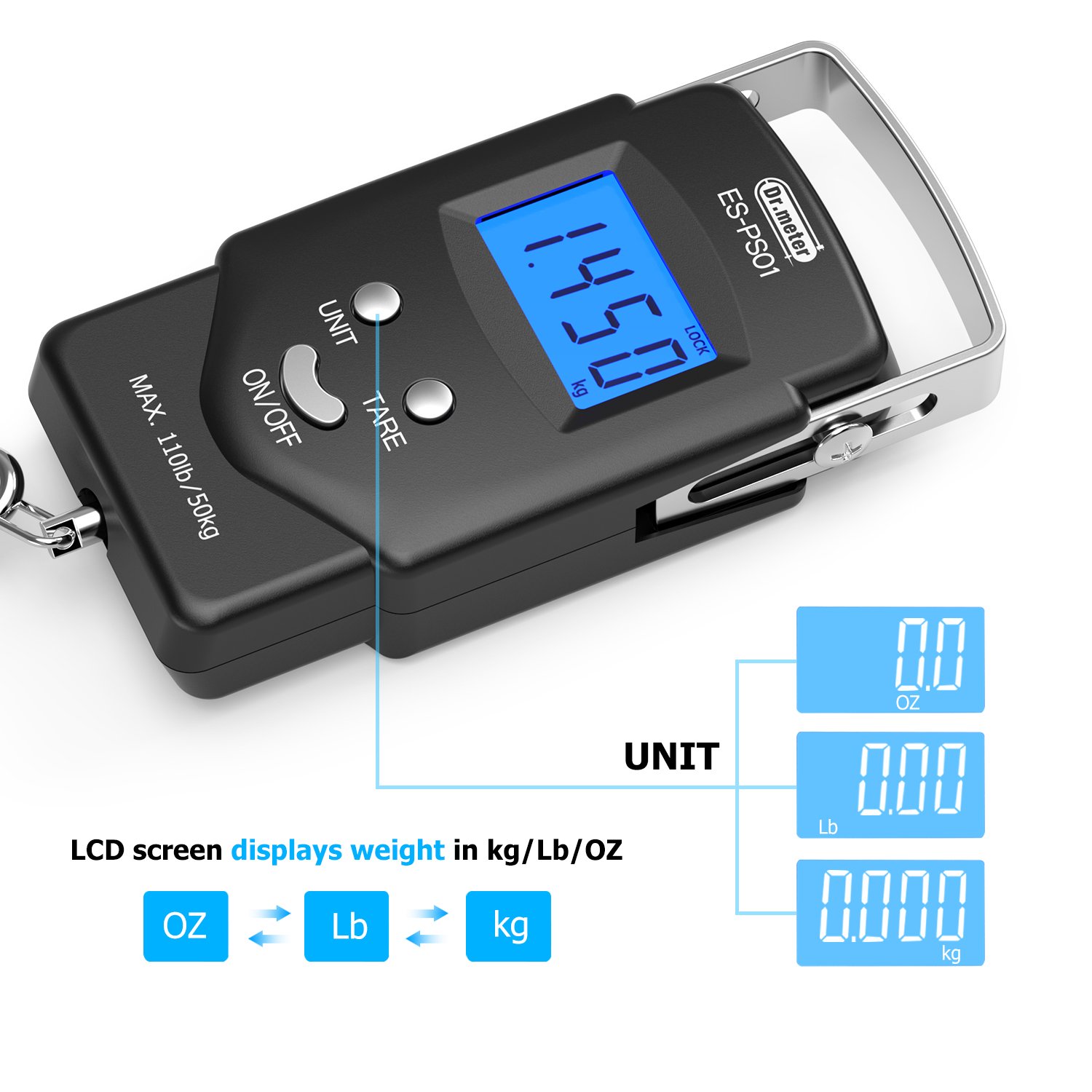 Dr.meter PS01 Fishing Scale + FS01 Fishing Scale