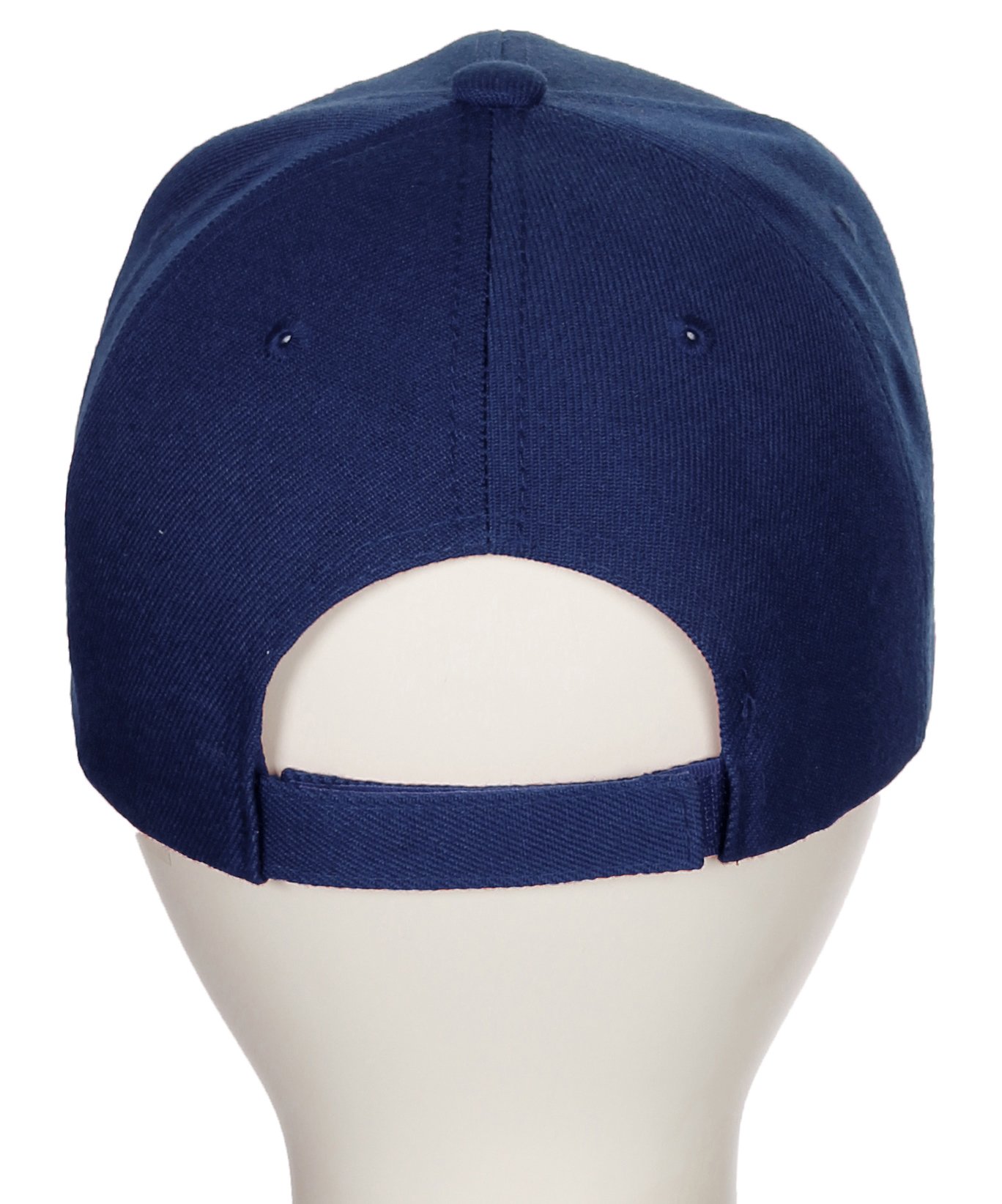 Daxton Structured Baseball Hat Cap Old English A to Z Letter Number Initial-Navy, Letter B