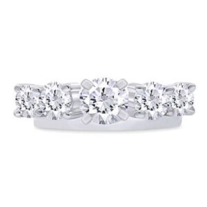 1Ct Round Cut Cubic Zirconia 14K White Gold Plated 925 Sterling Silver Enhancer Engagement Wrap Band Ring For Women's. (7)