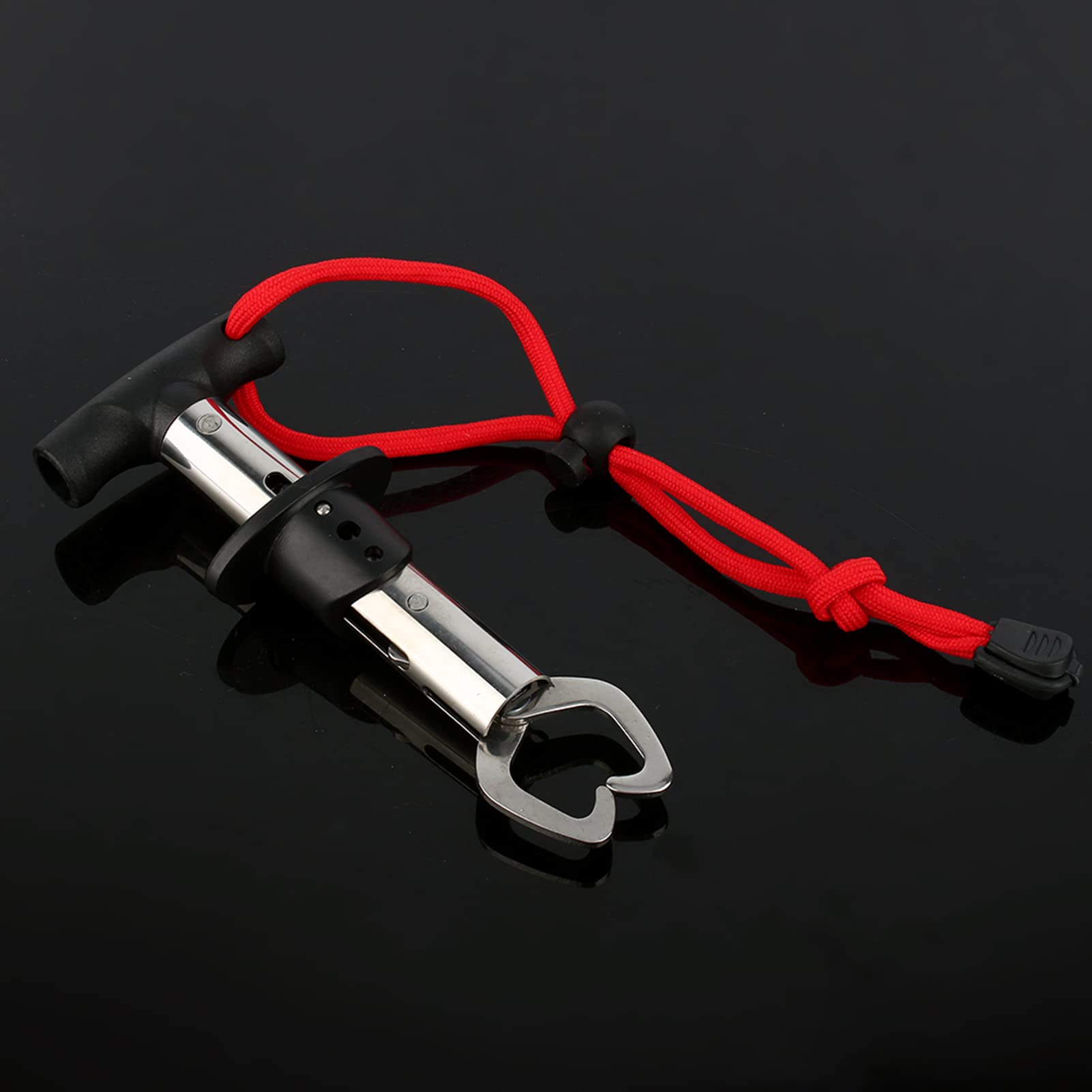 Stainless Steel Fishing Grip Holder, Portable Gripper Gear Grabber Fish Grip Scale Lip Grip Pliers Trigger