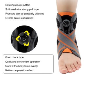 Ankle Brace Ankle Support, Ankle Stabilizer Ankle Brace Ankle Brace Breathable Compression Ankle Brace for Recovery from Injuries (M)