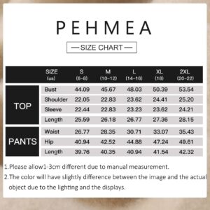 PEHMEA Women's 2 Piece Outfit Fleece Half Zip Sweatshirt and Joggers Pants Set Y2K Tracksuit Sweatsuit(LightKhaki-S)