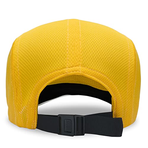 Headsweats Standard Performance Race Hat Baseball Cap for Running and Outdoor Lifestyle, Canary Yellow, One Size