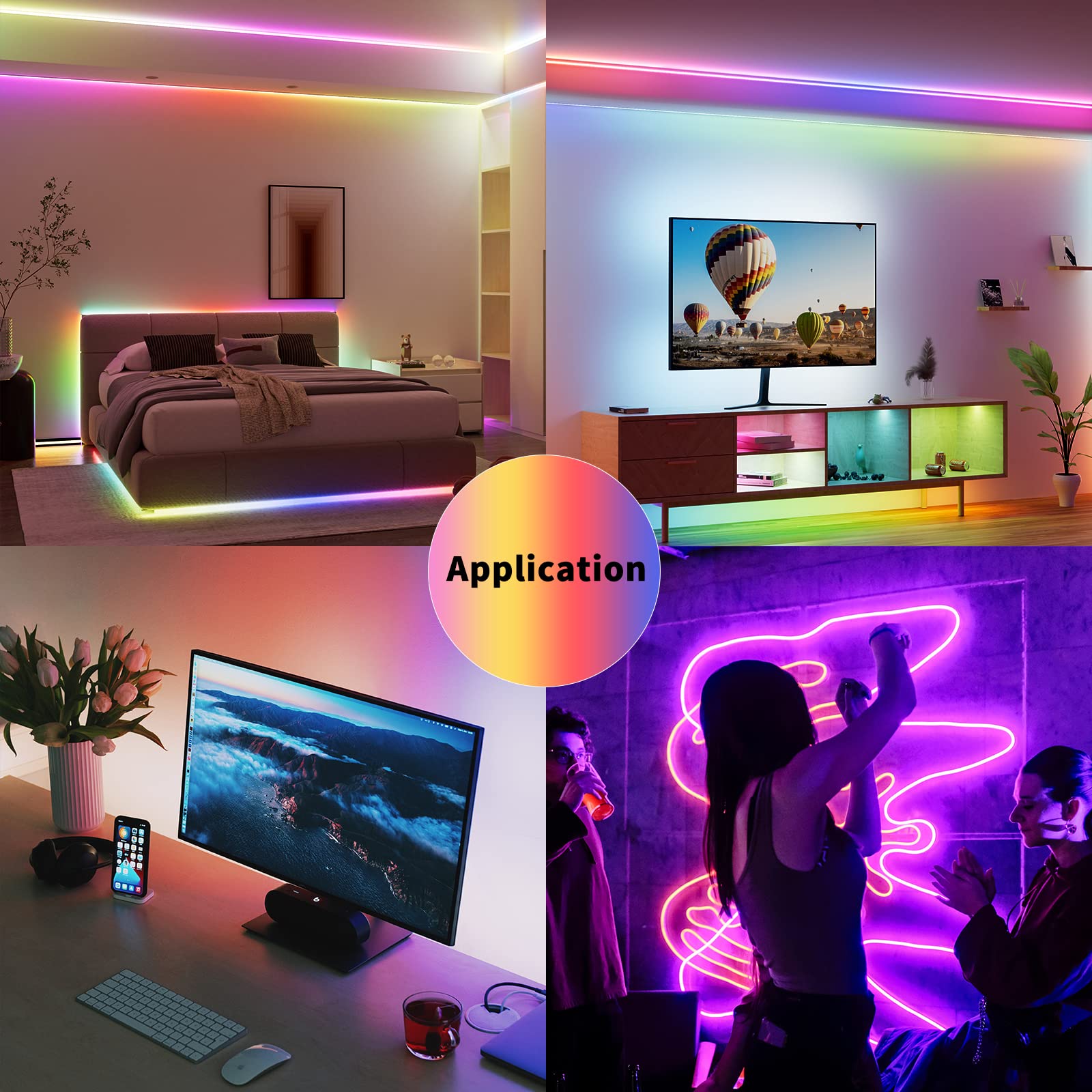 PAUTIX Bluetooth Music Pixel LED Smart Controller SP611E,for WS2811 WS2812 SM16703 Addressable Dream Color LED Strip Pixels Light DC5V-24V APP/IR Remote Control(NOT for RGB LED Strip without Smart IC)