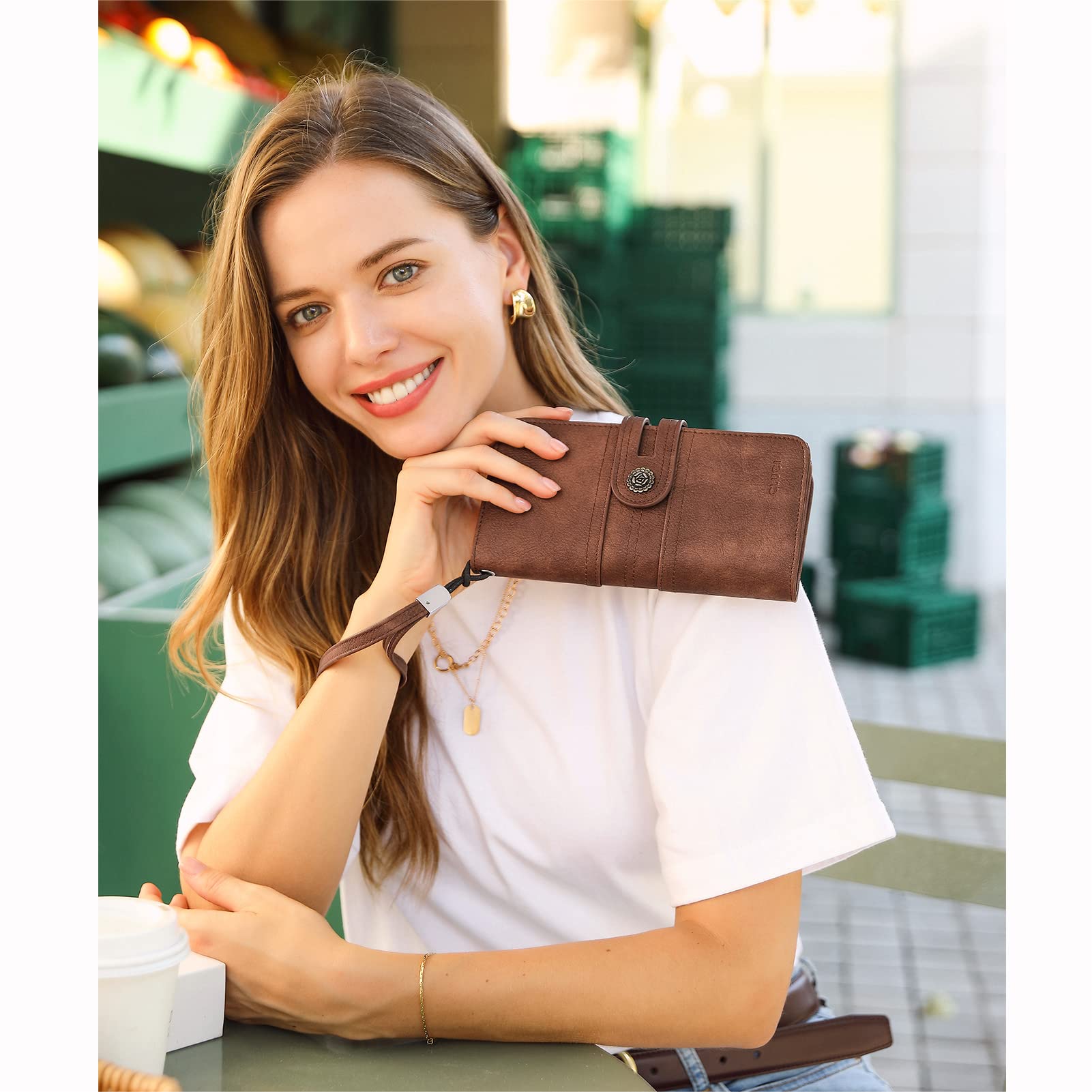 CLUCI Hobo Bags+Women Wallet