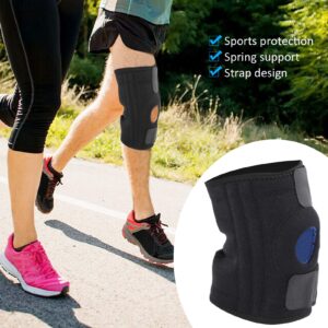 Knee Brace, Adjustable Knee Support Non‑Slip Arthritis Knee Support for Men Women Arthritis Injury Joint Pain Relief Recovery Running Workout Free Size