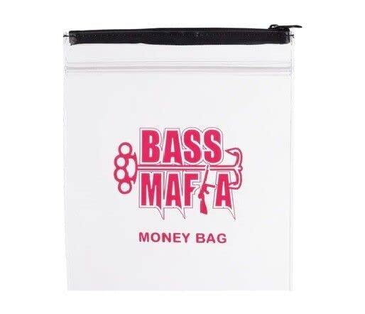 (4) Bass Mafia Heavy Duty 7''x8'' Fishing Waterproof Money Bag