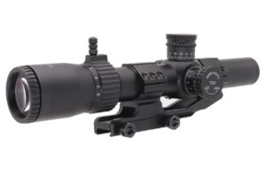 shotac rifle scope 1-6x24, hunting riflescope with 30mm tube,high resolution waterproof&shock proof