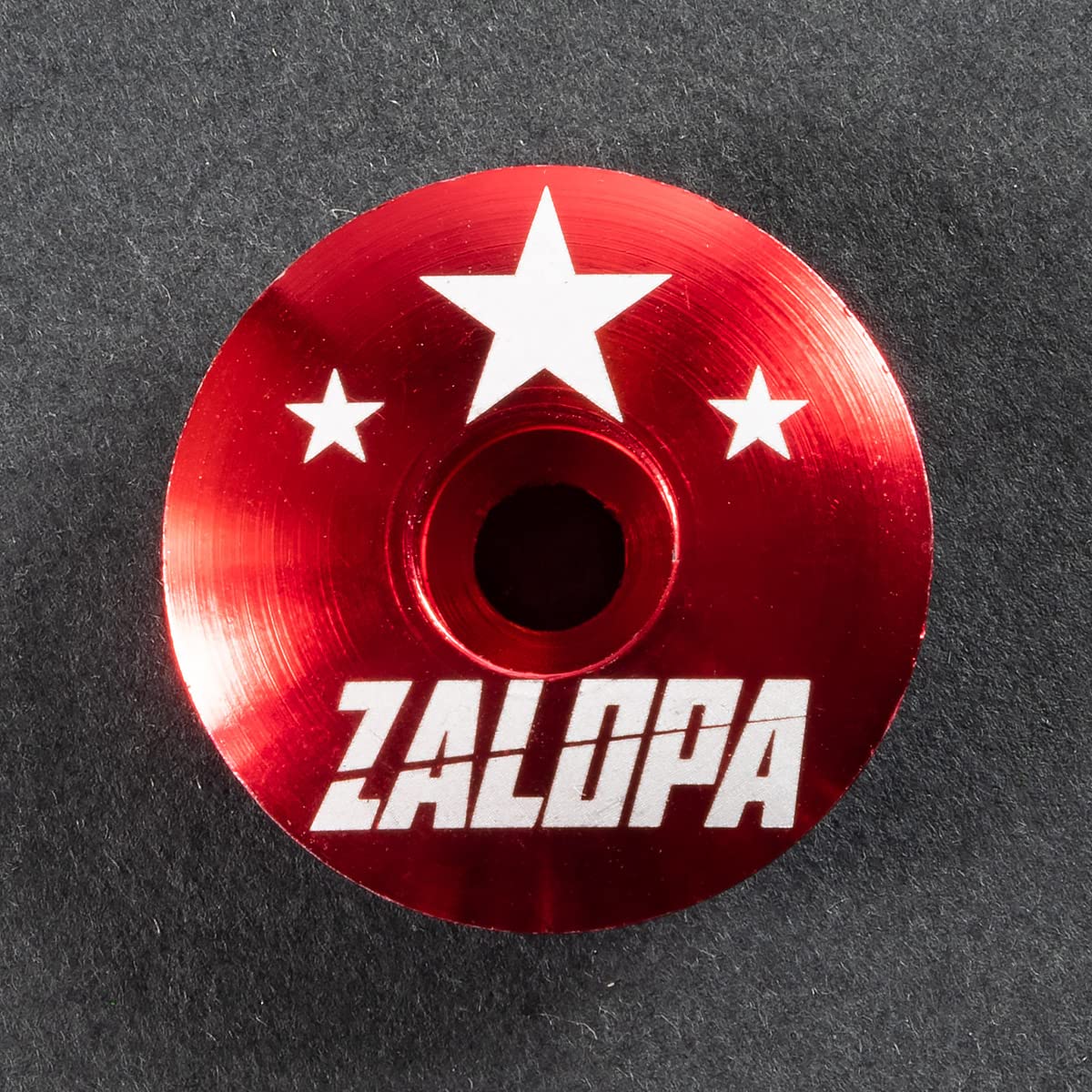 ZALOPA Classic 1 1/8 inch Super Light Weight About 8g Headset Tube Cover stem Cap for MTB Road Bike Forks Red