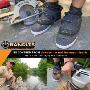 Bandits v2 - Gaiters for Hiking, Running, Landscaping, Construction and More - Fits Boots and Sneakers