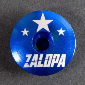 zalopa classic 1 1/8 inch super light weight about 8g headset tube cover stem cap for mtb road bike forks blue