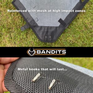 Bandits v2 - Gaiters for Hiking, Running, Landscaping, Construction and More - Fits Boots and Sneakers