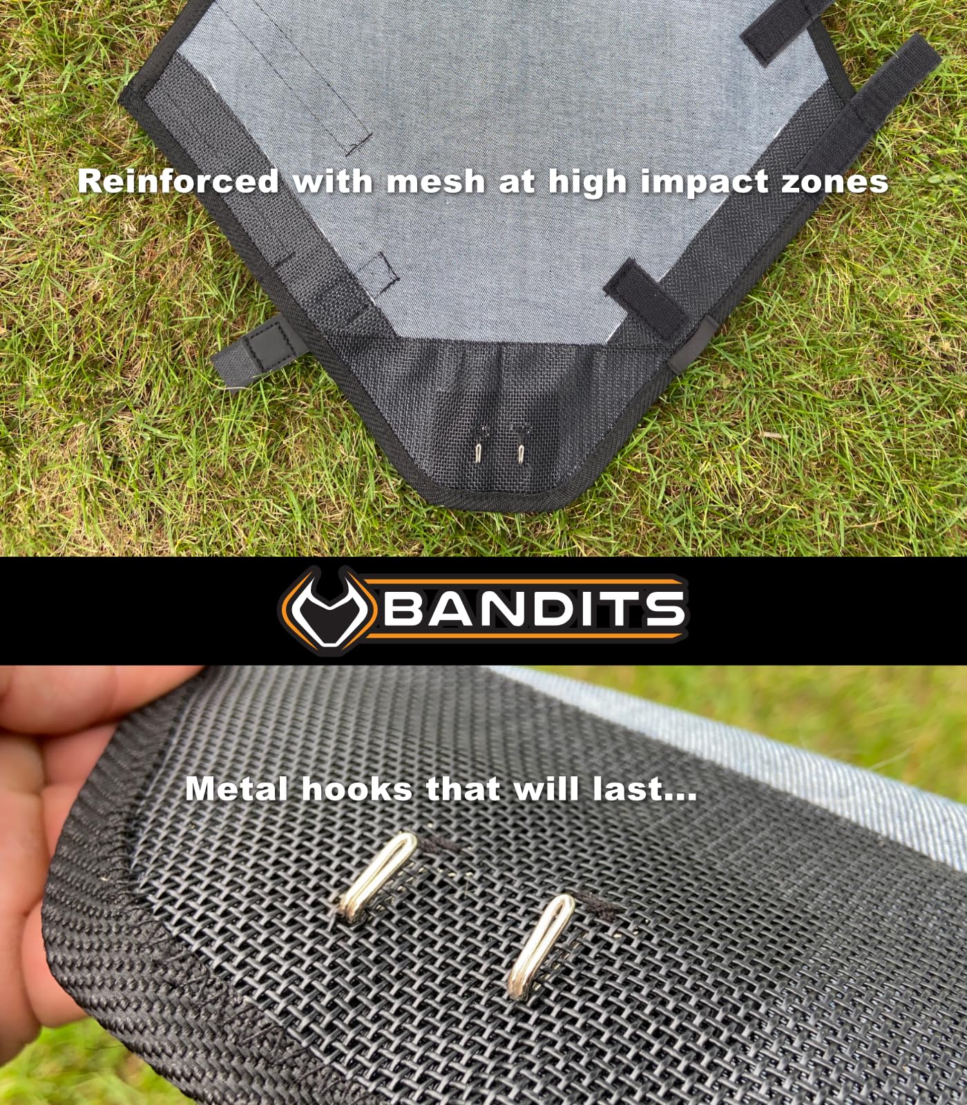 Bandits v2 - Gaiters for Hiking, Running, Landscaping, Construction and More - Fits Boots and Sneakers