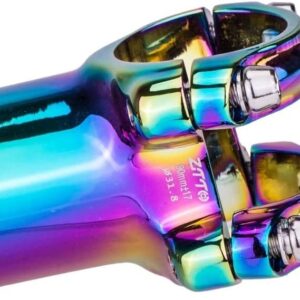 ZECHAO Mountain Road Bike Stem,Polished Colorful 7/17 Degree 60 70 80 90mm High-Strength Lightweight Fit 31.8mm Bike Handlebar XC AM Bike Stem (Color : 7 Degree, Size : 100mm)