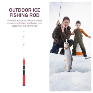 Homoyoyo 1pc Ice Fishing Rod Short Fishing Rod Outdoor Fishing Tool Adjustable Fishing Rod Lure Fishing Tool Outdoor Fishing Rod Ice Fishing Pole Adjustable Fishing Pole Outdoor Supply