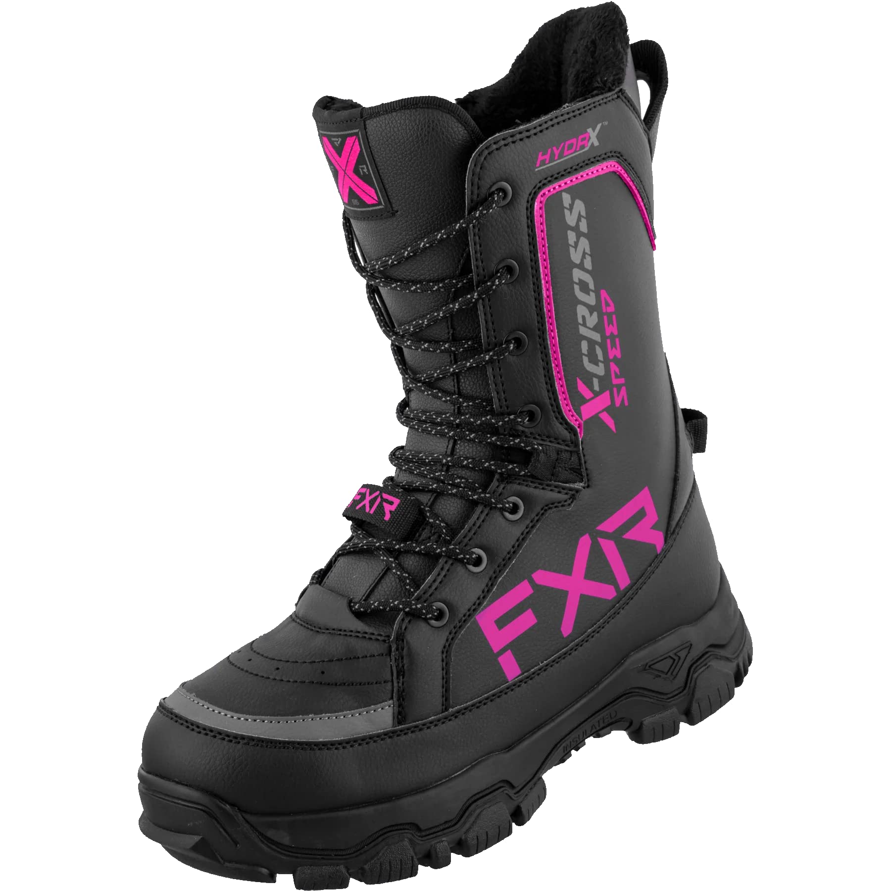 FXR - X-Cross Speed Boot - Black/Fuchsia (us_footwear_size_system, adult, men, numeric, medium, numeric_9)