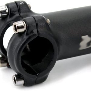 ZECHAO Ultralight Bike Stem,60/70/80/90/100/110/120/130mm Handlebar Stem 7 Degree Mountain Road Bike Stem 25.4mm Mountain Bike Stem Bike Stem (Color : Black, Size : 25.4x130mm)