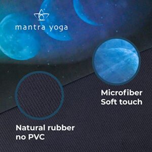 Mantra Yoga Travel PRO 1.5mm - Foldable Fitness & Exercise Mat with Bag | Lightweight, Compact & Eco-Friendly | Non-Slip & Washable | For All Types of Yoga | 72" L x 24" W