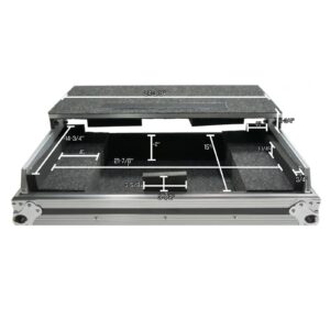 Harmony Audio HCNVLT Compatible With Numark NV II DJ Cases Flight Glide Laptop Stand Road DJ Custom Case