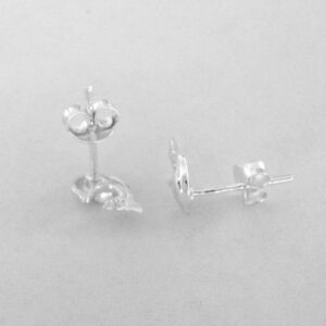 New Sterling Silver 9mm Dolphin Post Stud Earrings ME0601MOOO