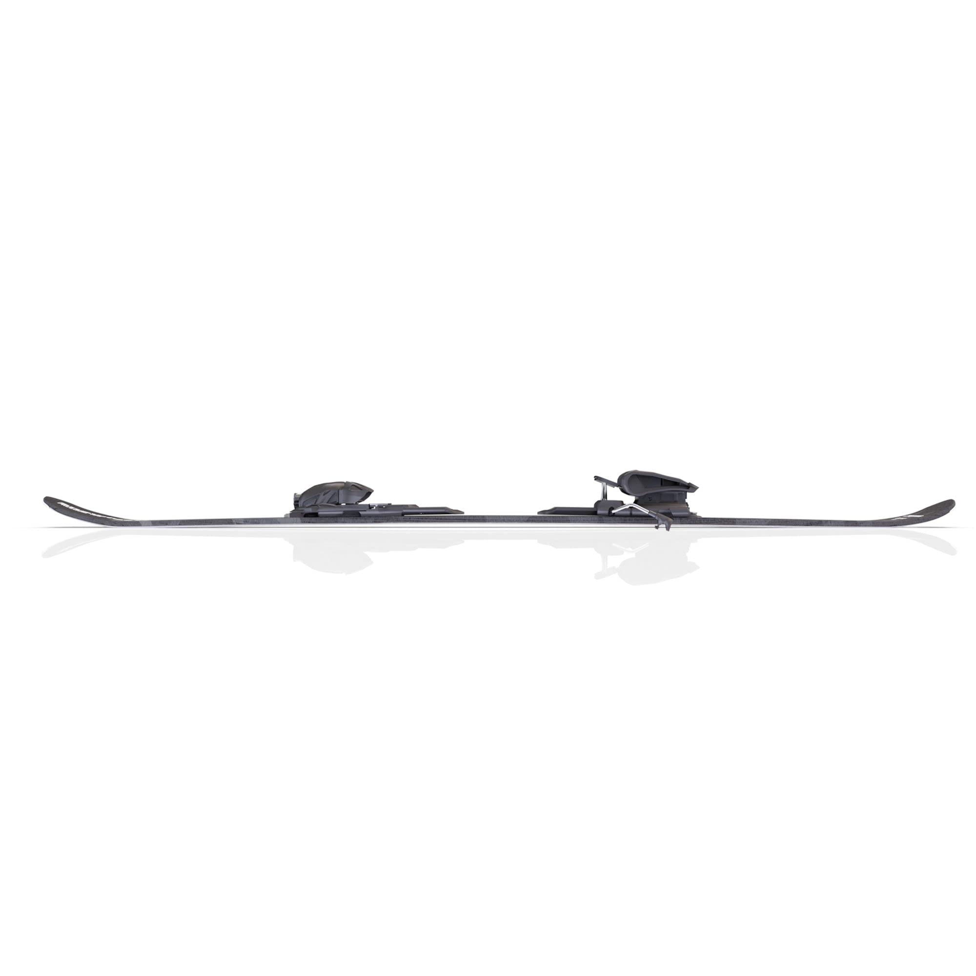 Short Skis by Snowfeet | 120 CM | Freedom | Snowblades Skiblades Short Skis (Black)