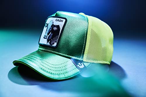 Goorin Bros. Men's The Farm Mesh Capsule Unisex Adjustable Trucker Cap, Green, One Size