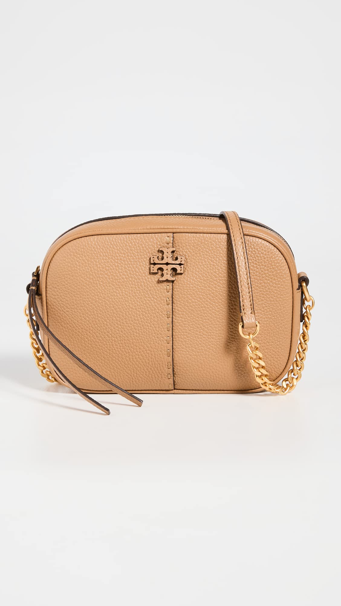 Tory Burch Women's McGraw Camera Bag, Tiramisu, Tan, One Size