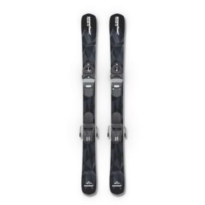 Short Skis by Snowfeet | 120 CM | Freedom | Snowblades Skiblades Short Skis (Black)