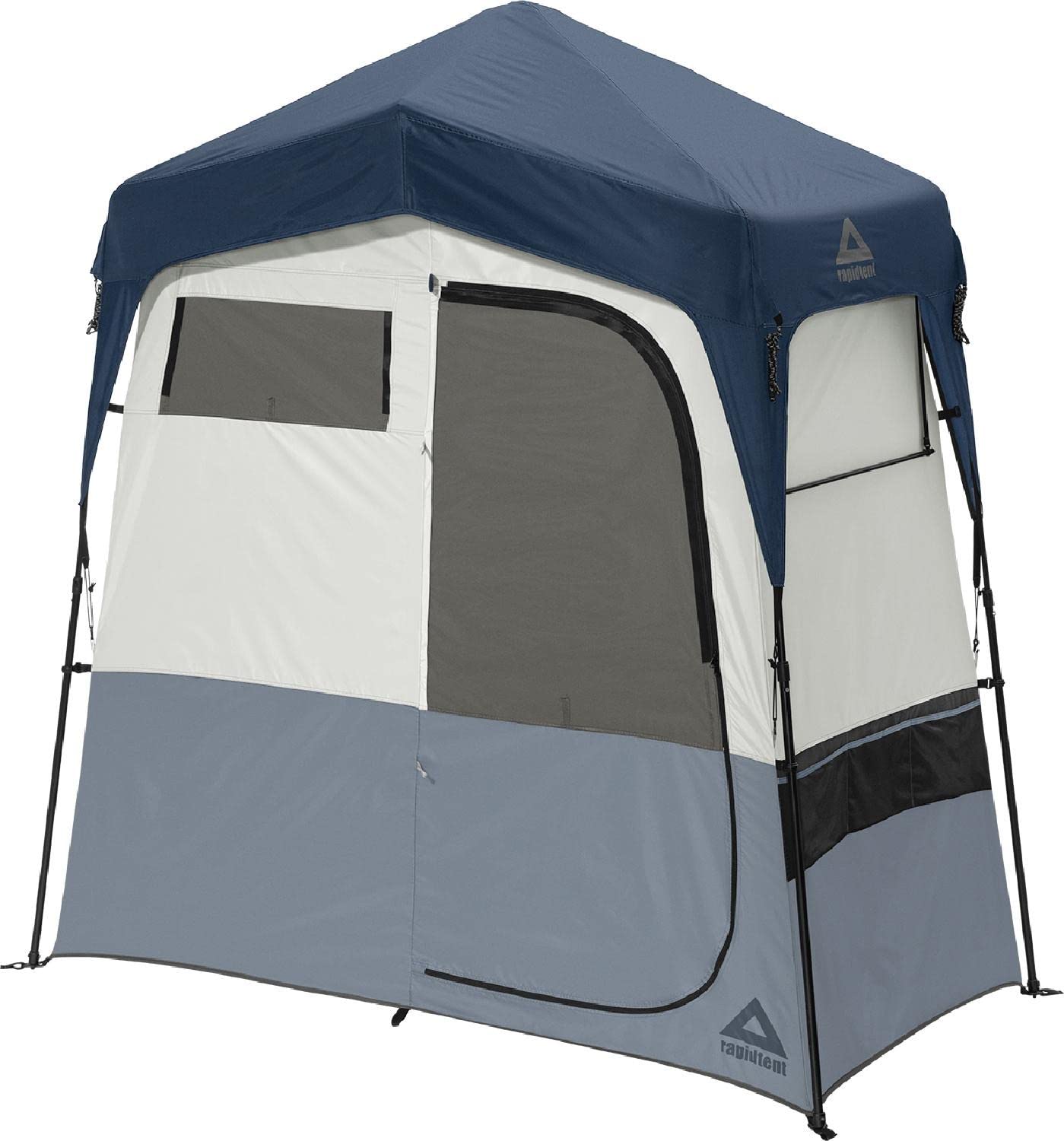 Caddis Rapid 2-Room Privacy Shelter, Camping Shower Tent, Privacy Tents for Camping, Pop Up Tent for Showering, Changing or Lavatories, Portable Shower, (by Caddis Sports Inc.)