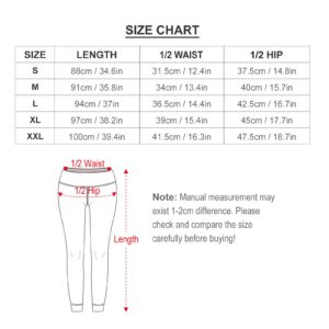 QIVICIMA Women High Waist Workout Leggings Geometry Printed Gym Athletic Tummy Control Yoga Pants with Pockets D41 Geometry M